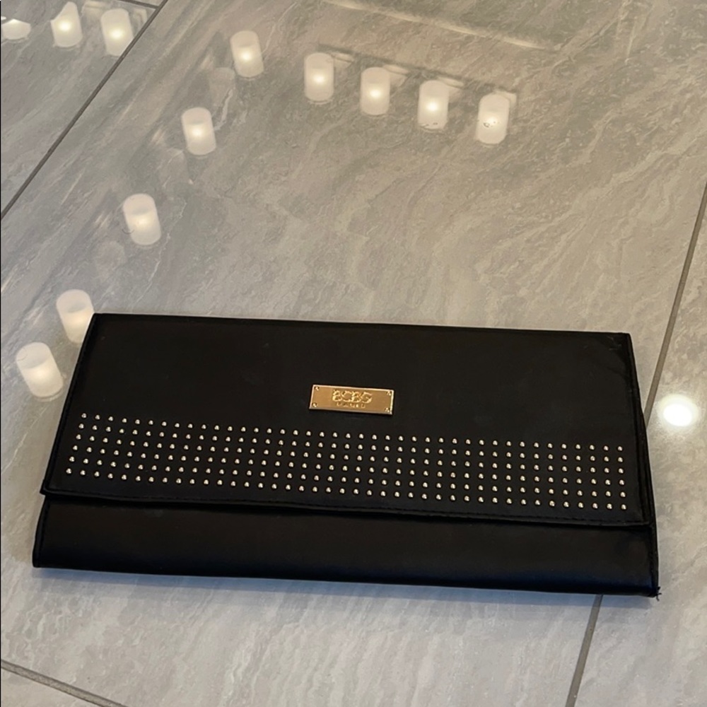 Beautiful BCBG Black Clutch